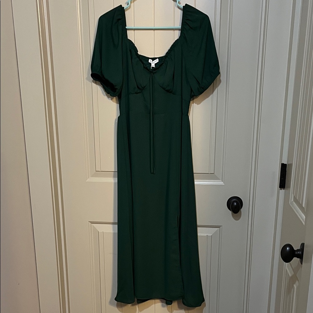 Baltic Born Deep Green Maxi Dress